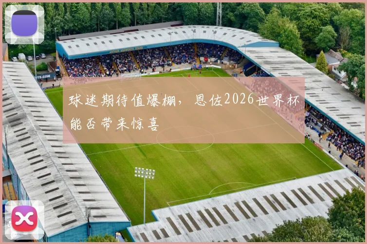 球迷期待值爆棚,恩佐2026世界杯能否带来惊喜